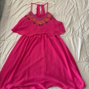Pink Short Dress